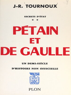 cover image of Secrets d'État (2). Pétain et de Gaulle